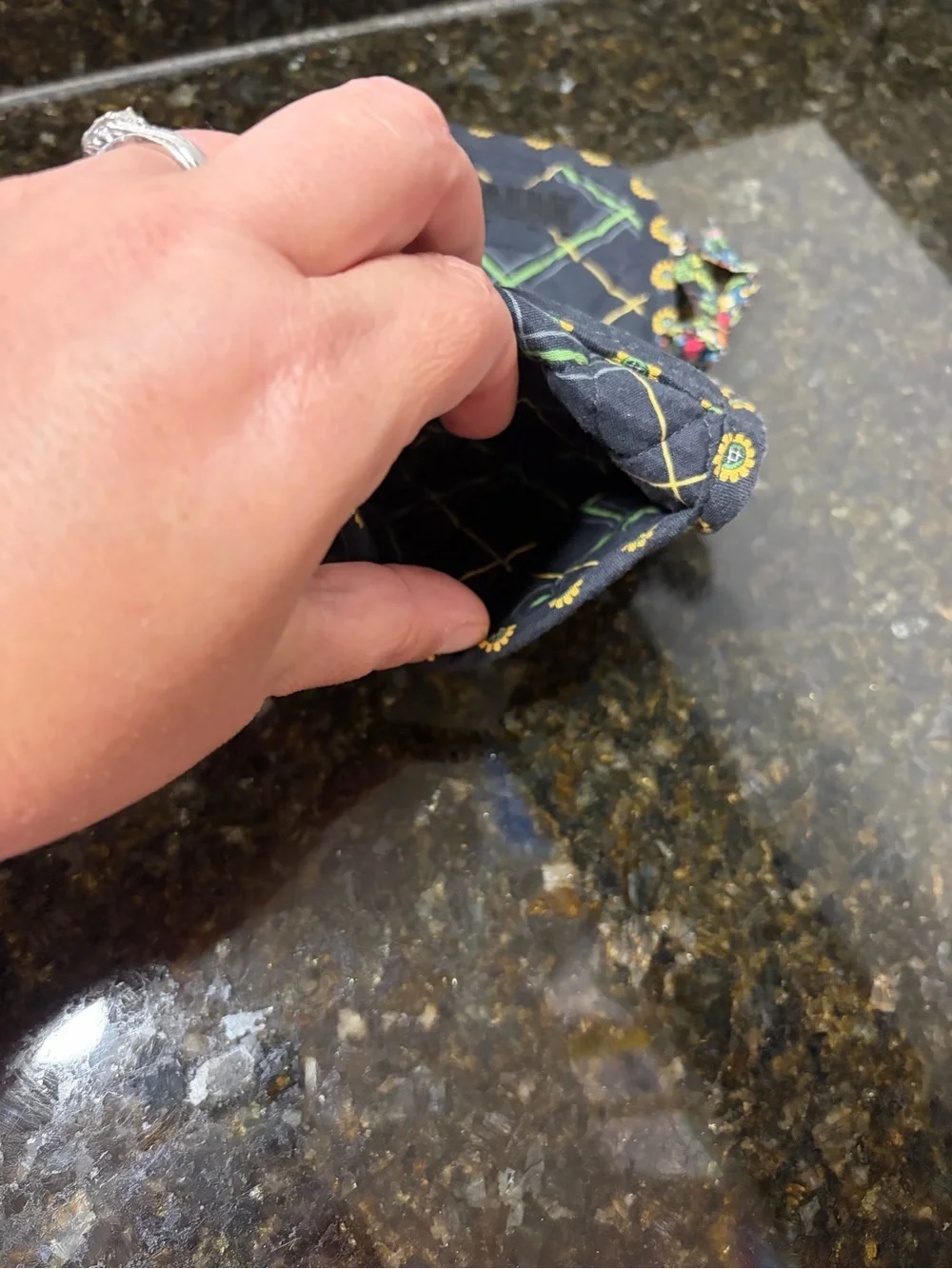 Vera Bradley quilted small